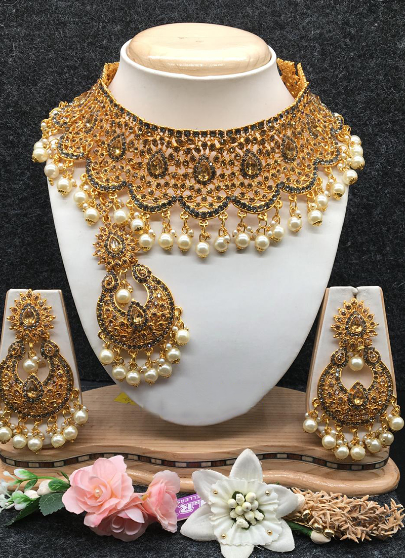 wedding dulhan necklace set