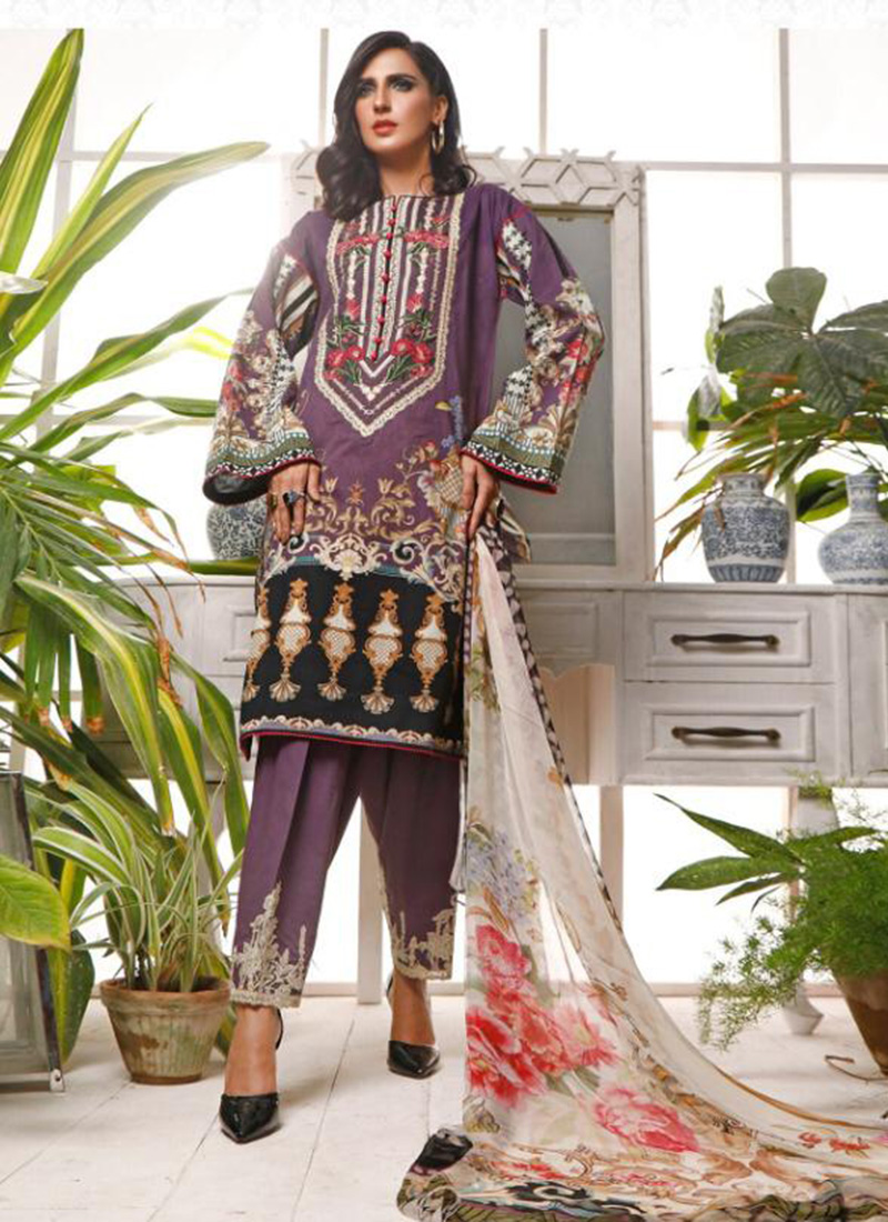 digital print suits pakistani