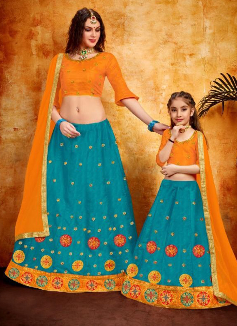 mother and daughter matching chaniya choli