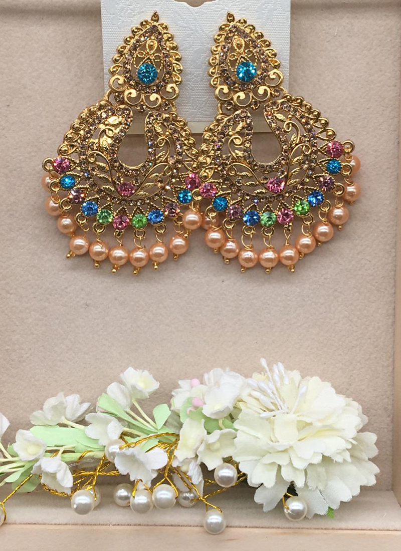 New hit& New design gold earrings