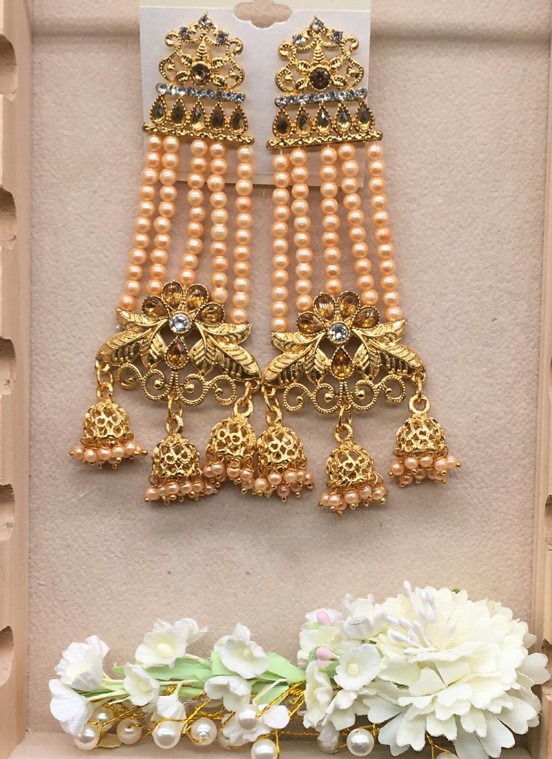 Buy Jhumki Latkan Style New Fancy Wedding Dangler Earrings Online ...