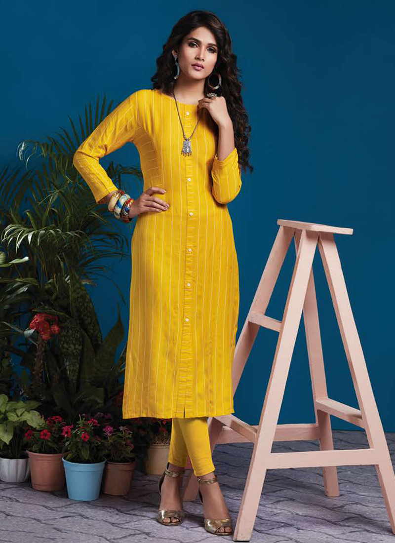 Rayon New Daily Wear Kurtis Collection Catalog