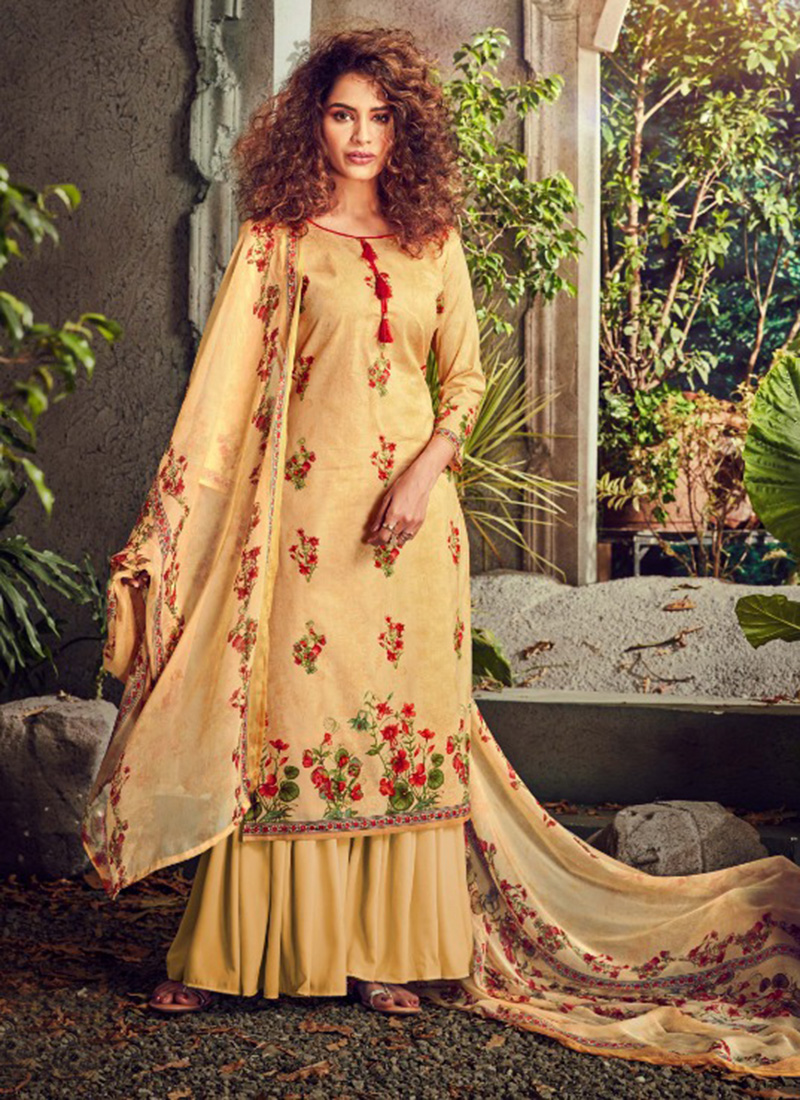 double palazzo suits