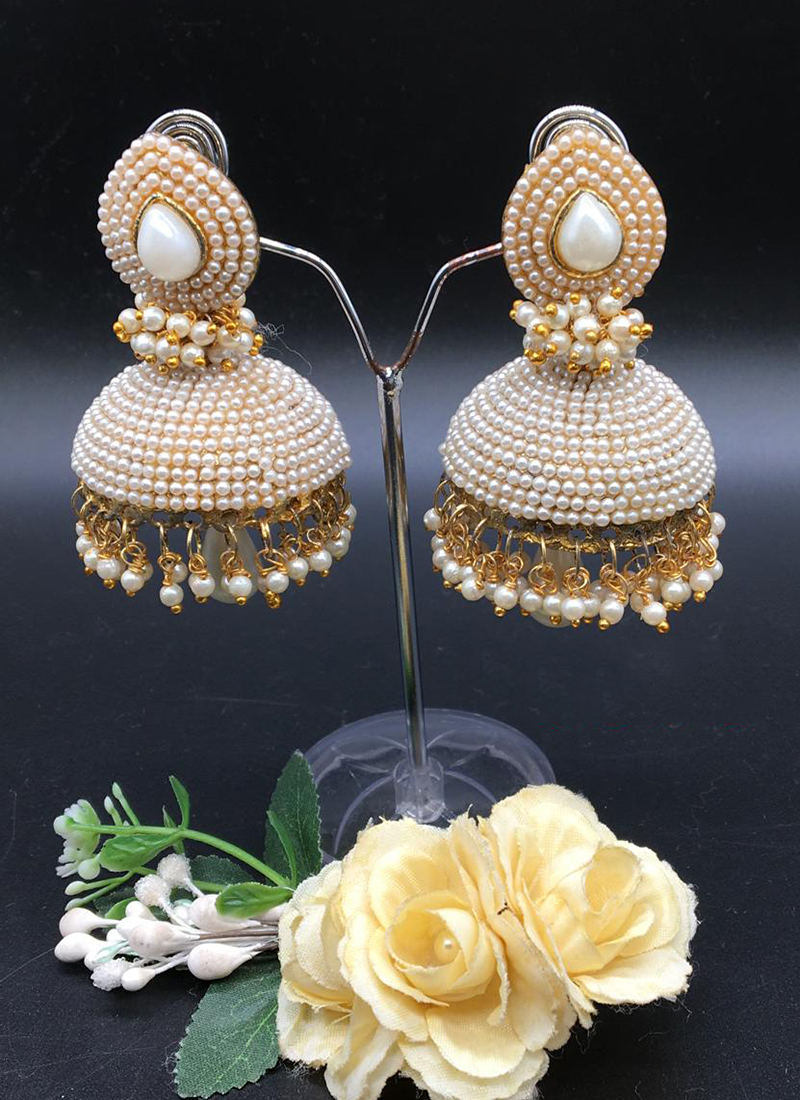 Buy Winged Peacock Oxidised Jhumka Design Imitation Jewellery Online –  Nithilah