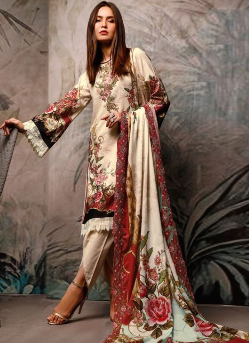 pakistani printed designer suits