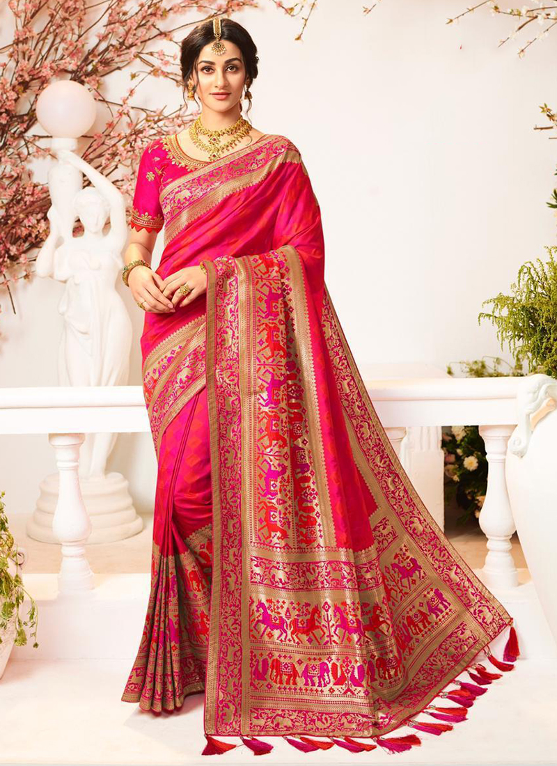 Banarasi Silk Sarees - Shop For Pure Banarasi Silk Saris Online