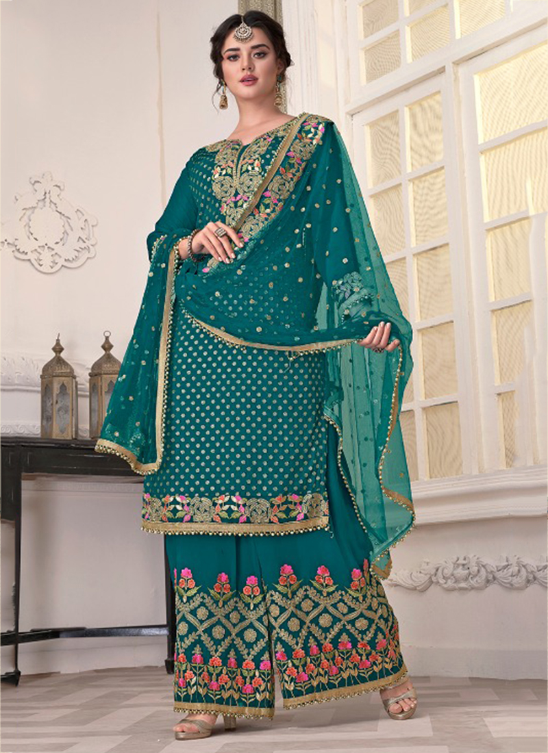 dulhan plazo dress