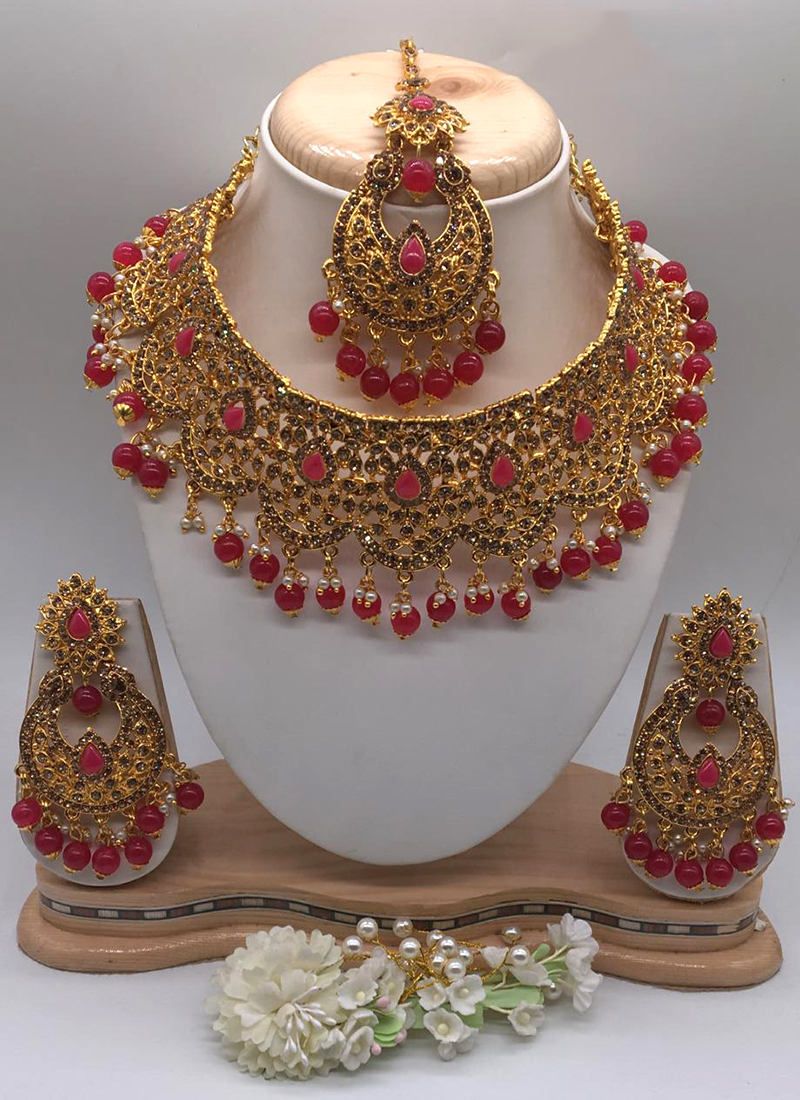 dulhan necklace set online