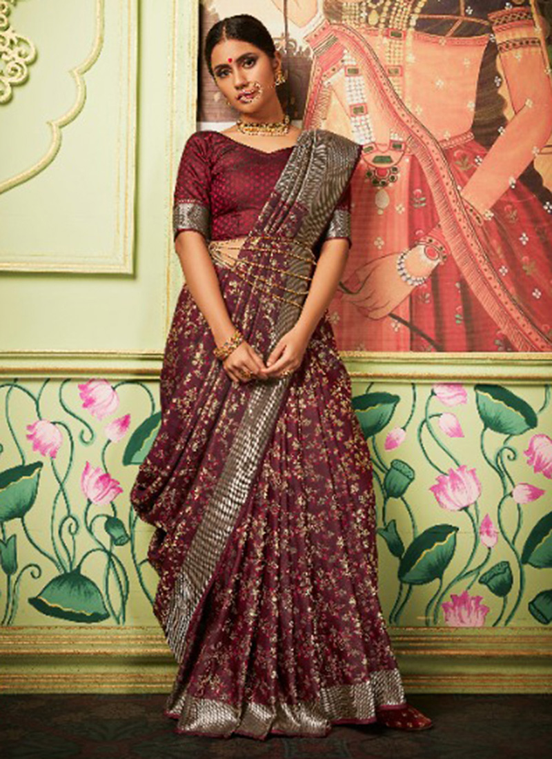 Olive Green Saree Draping Style | Saree wedding, Saree, Bridal saree