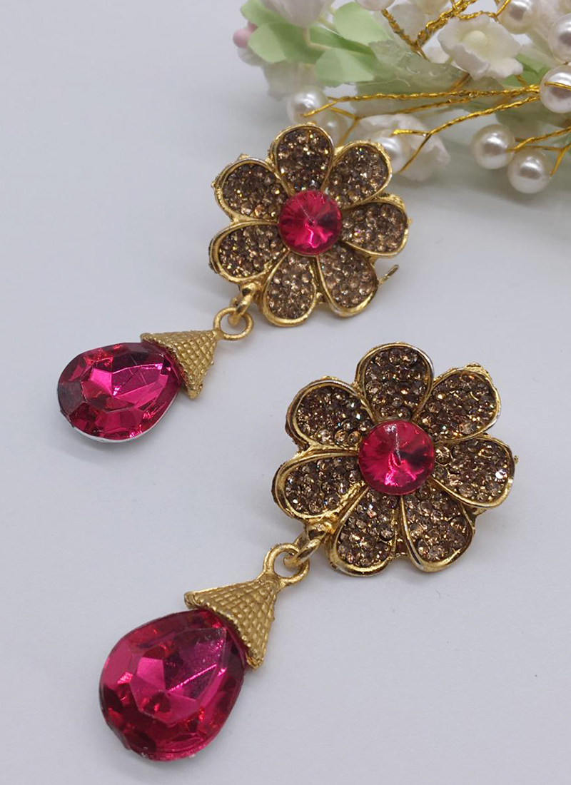 Party Wear Chandbali Earrings at Rs 150/pair in Coimbatore | ID: 23402747233