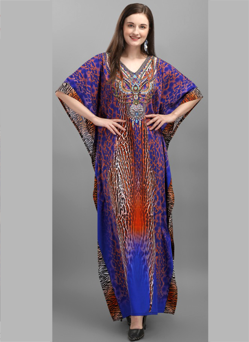 Afreen Jelite New Designer Polyster Crepe Fancy Kaftans Collection Catalog