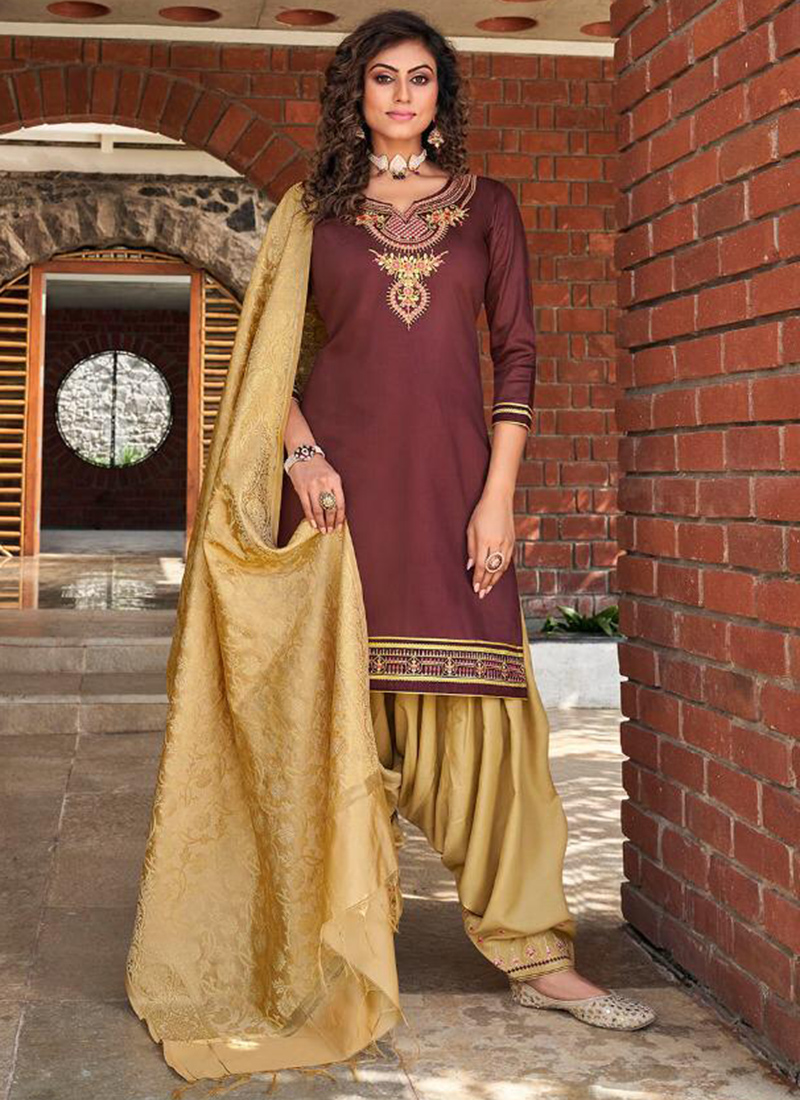 Silk Patiyala Vol 4 Kessi Jam Silk New Designer Panjabi Suits ...