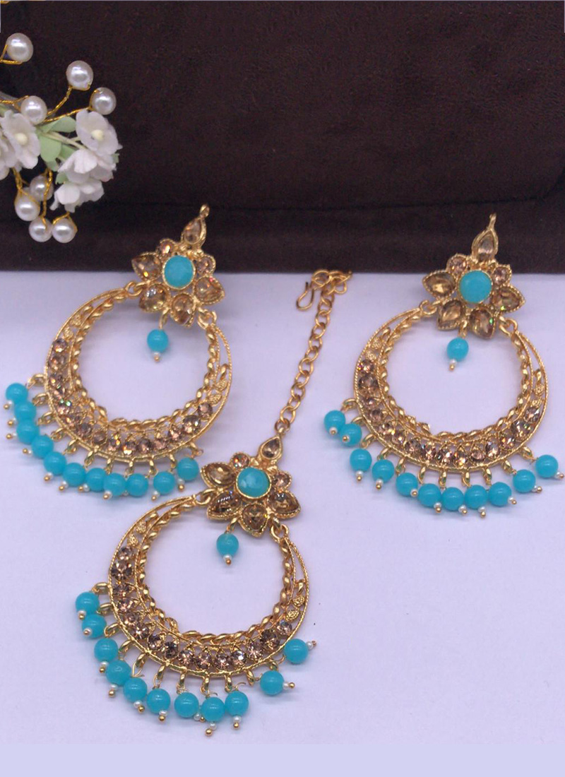 Sky Blue Earrings for Wedding Gift 11012902  China Fashion Earring for  Girl and Sky Blue Crystal Earring price  MadeinChinacom