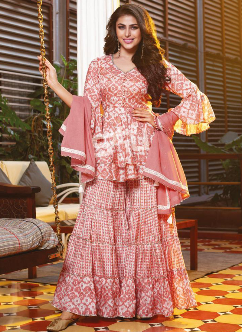 sharara suit design cotton