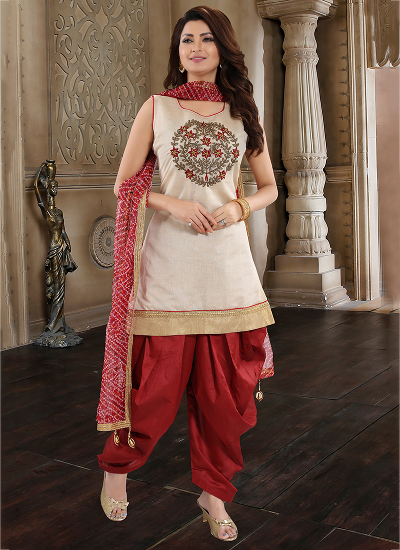 patiyala dress design Yellow Punjabi Patiala Suit: Custom Stitched Salwar Kameez Dupatta