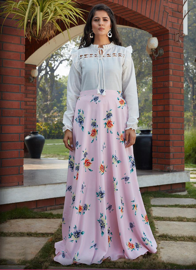 Long Women Ladies Fancy Skirt and Top at Rs 499/piece in Faridabad | ID:  15387735933