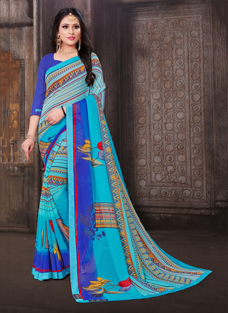 dani chiffon saree