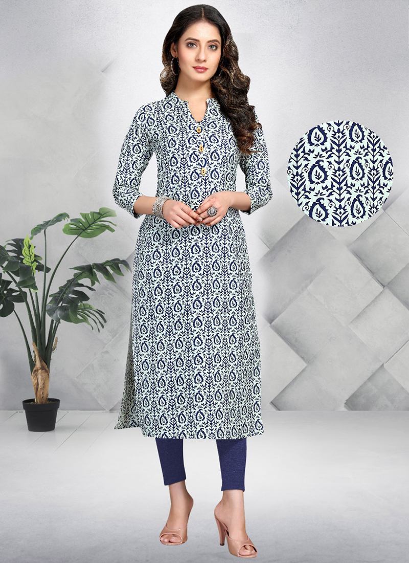 Pure Cotton Daily Wear Printed Kurtis Collection Catalog