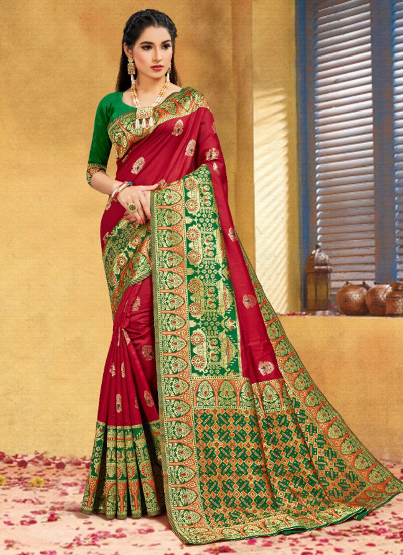 Sarika NRF Banarasi Silk New Designer Sarees Collection A Catalog