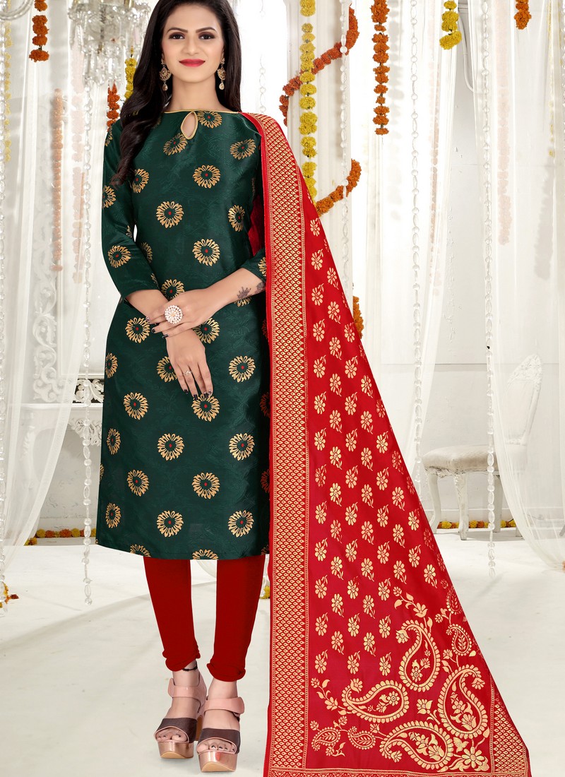 Banarasi Straight Suit