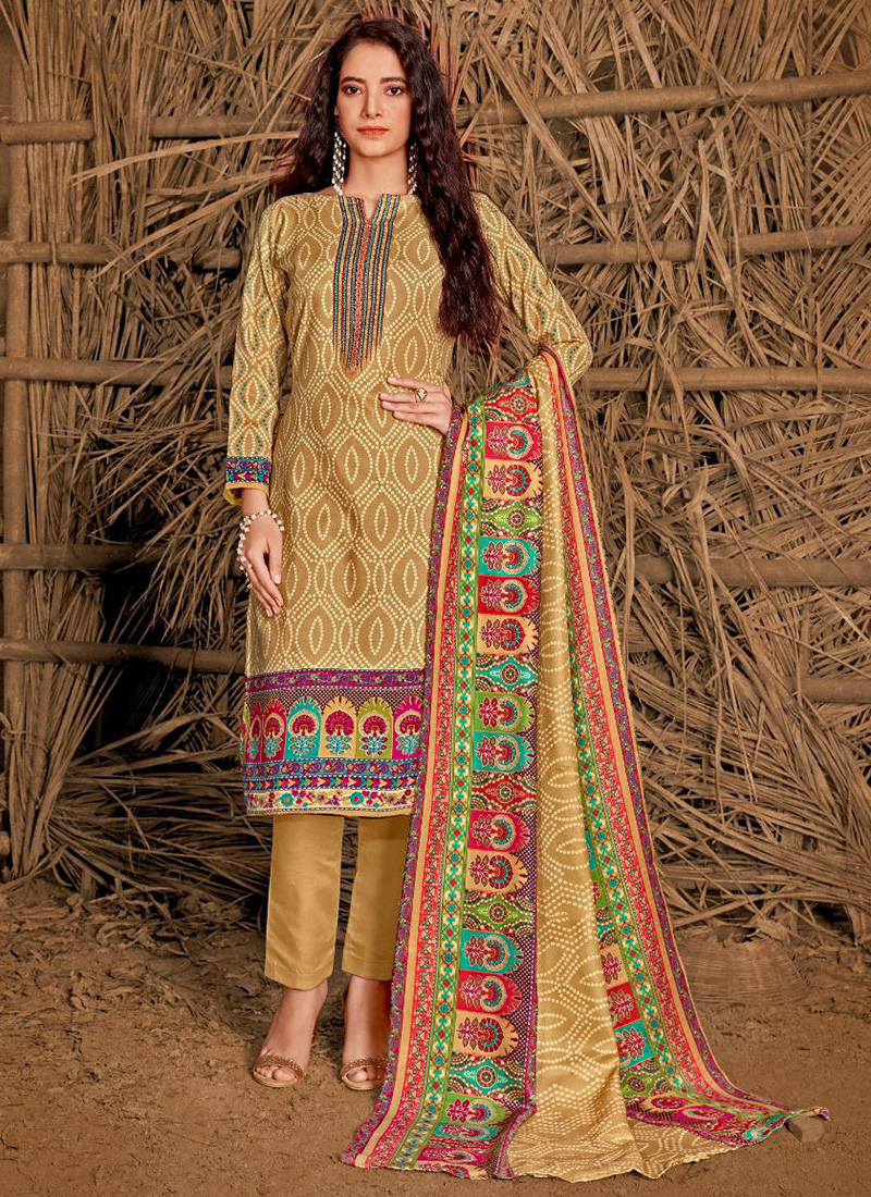 kashmiri churidar piece