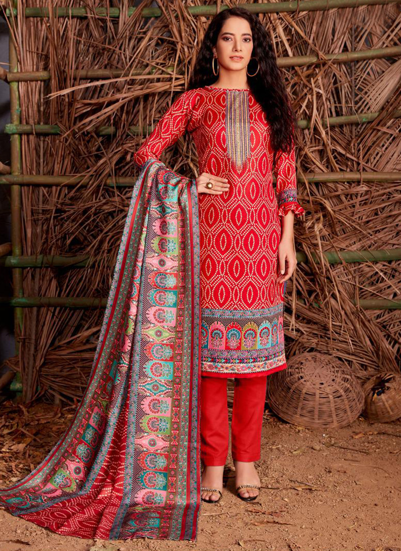 kashmiri churidar piece