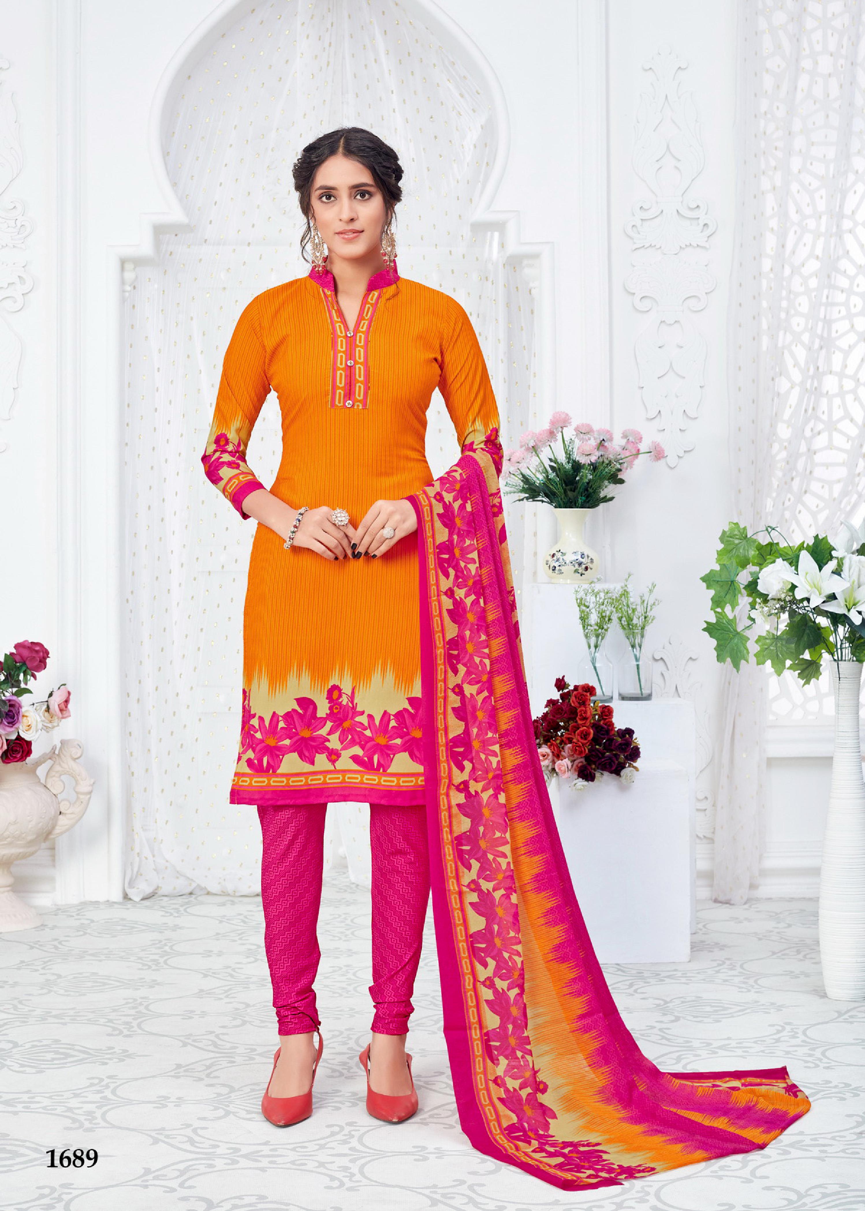 crepe churidar material