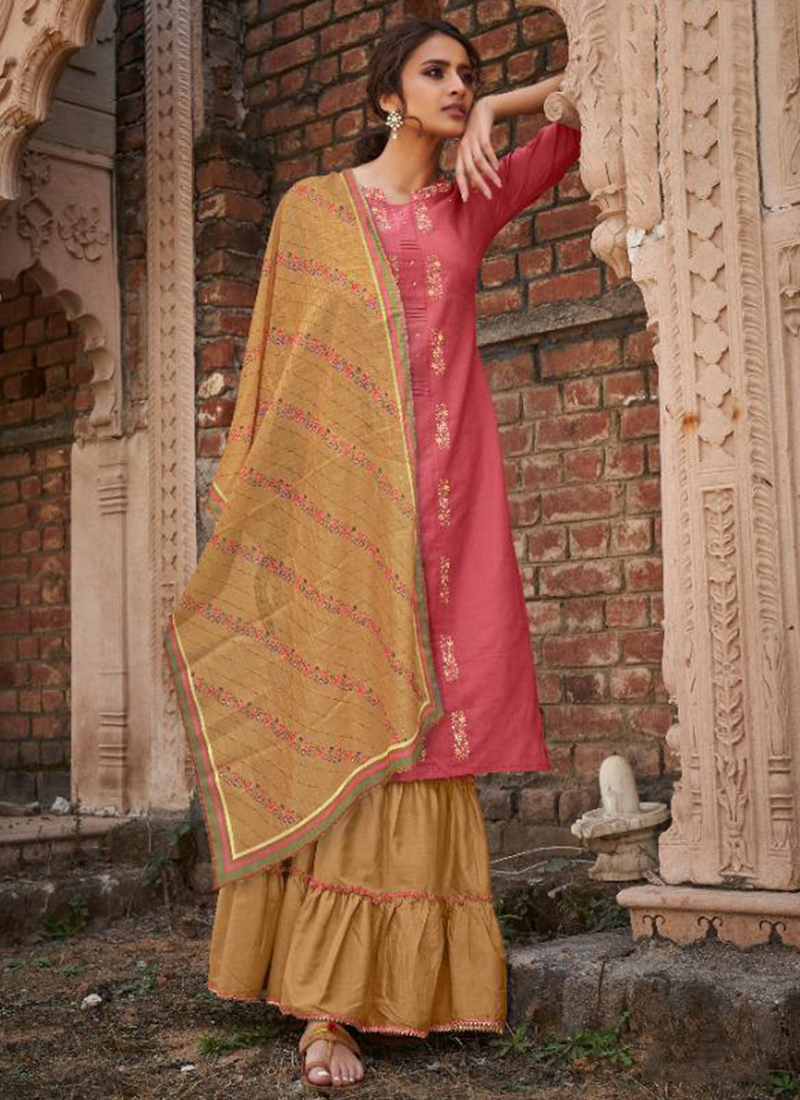 sharara suit readymade