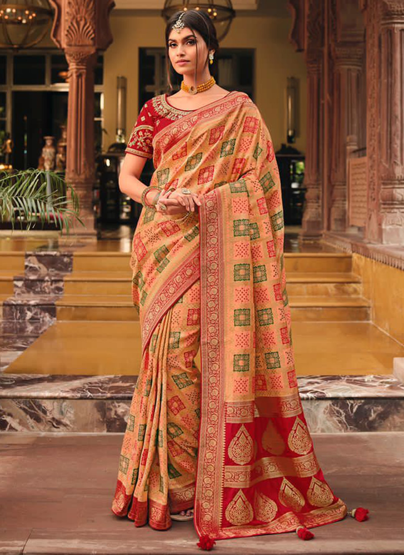 7 Kinds of Wedding Saree Images (With Price) Which You Need