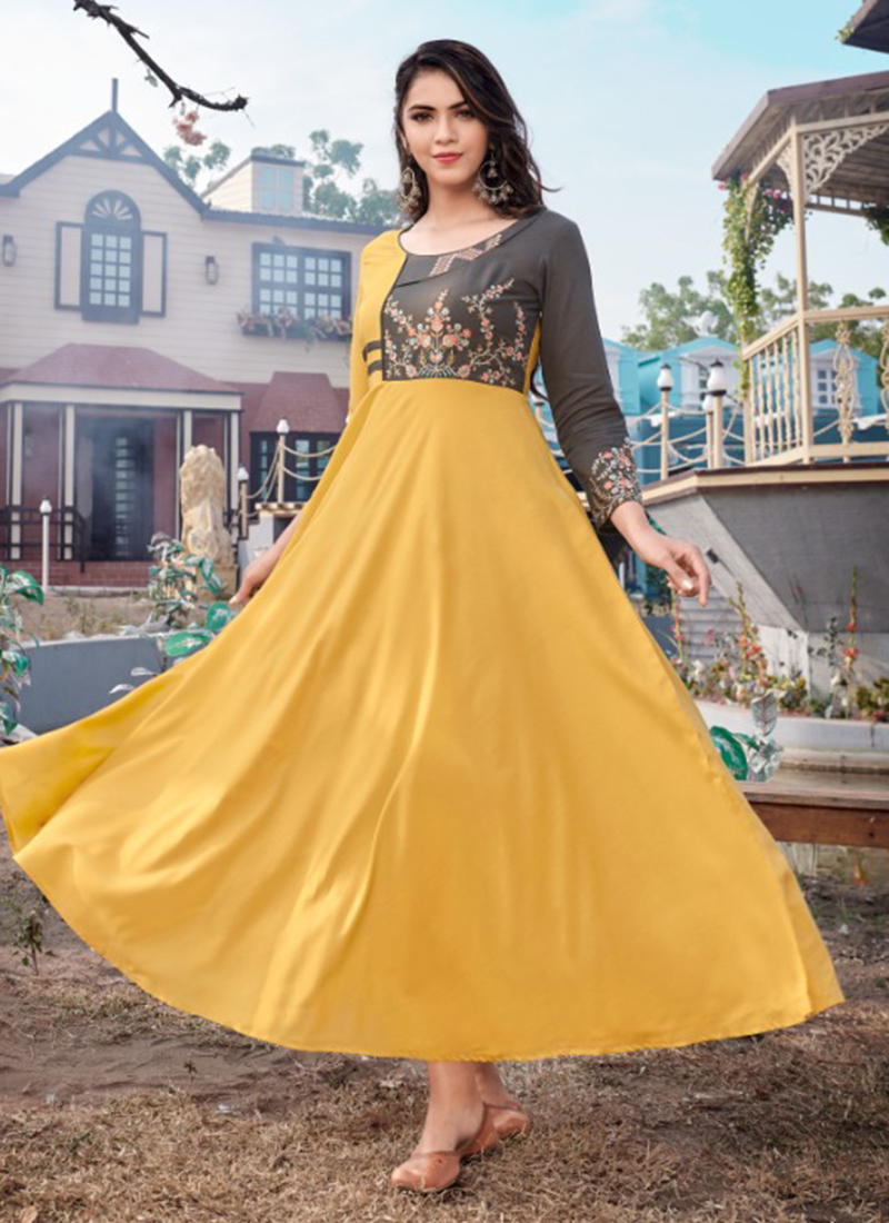 Buy Premium heavy net designer gown style fancy party wear anarkali gown  cum salwar suit maisha 7201 color at Rs. 17.32 online from Royal Export  Anarakali Gown Wholesale : RE640
