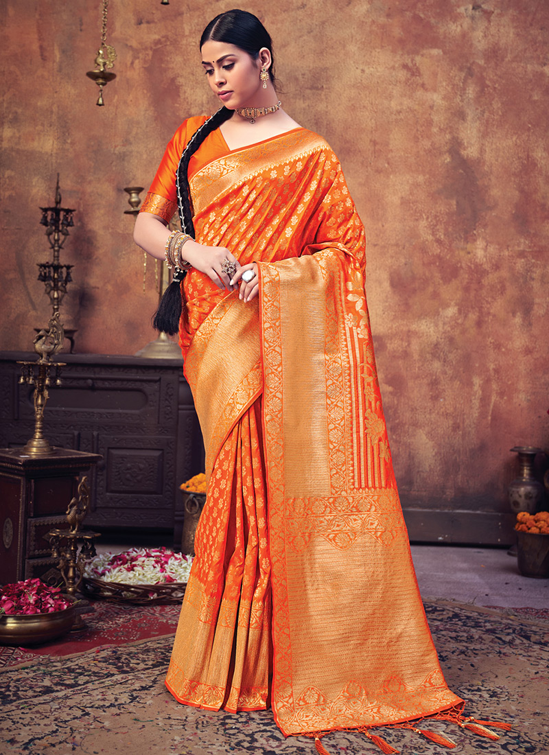 Akshiti Kanjivaram Saree – Ranjvani