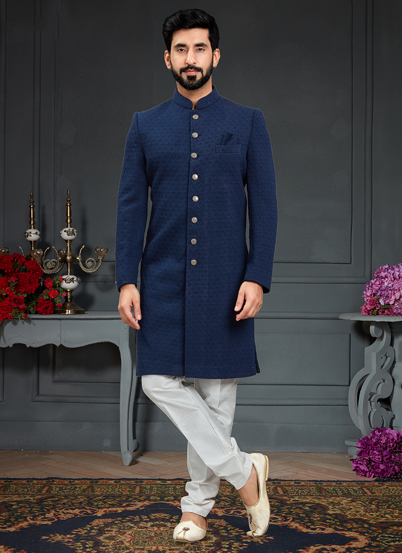 Mens designer indo hot sale western suits