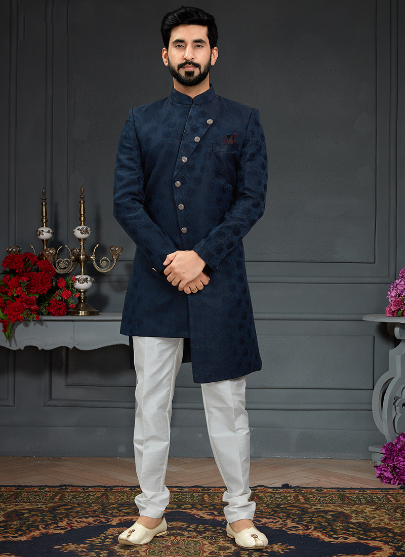 Nawabi indo western on sale sherwani