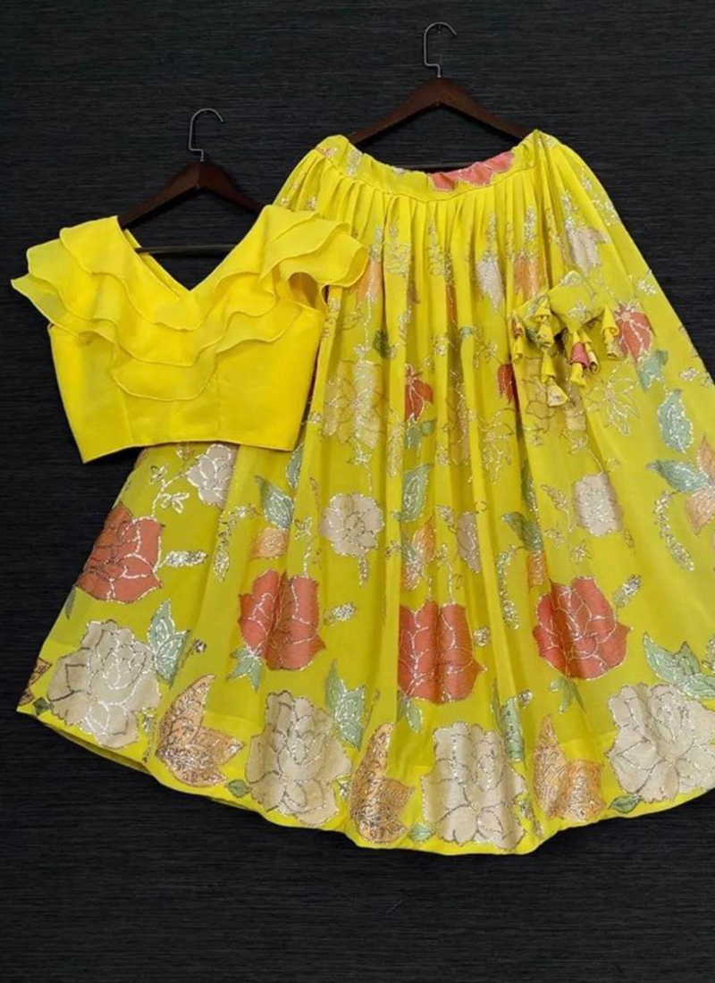 Silk Festive Wear Kids Girl Designer Lehenga Choli at Rs 850/piece in Nagpur