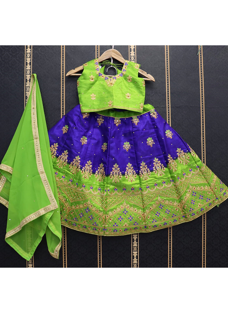 Buy Kids Readymade Indian Wear, Girls Lehenga Children's Stitched Lehenga.  Ready to Wear Girls Indian Wear. Girls Gift Idea Onam Dress, Party Online  in India - Etsy