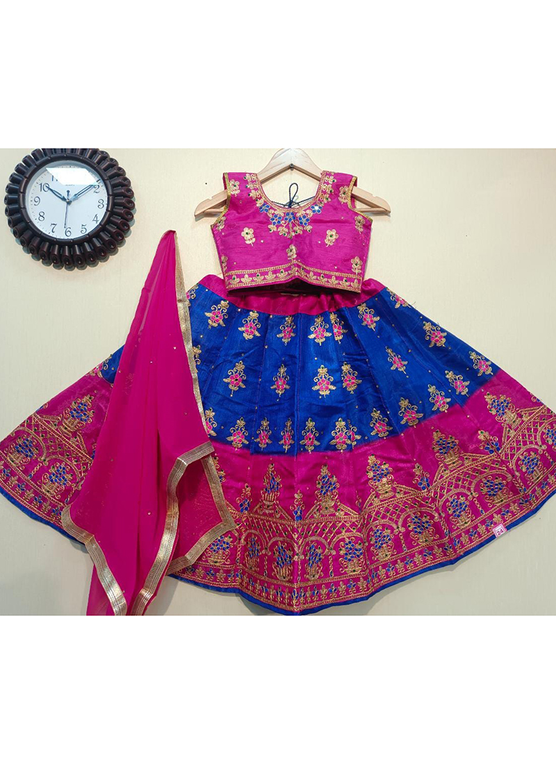 Lil Peacock Girls Lehenga Choli Ethnic Wear Printed Lehenga Choli Price in  India - Buy Lil Peacock Girls Lehenga Choli Ethnic Wear Printed Lehenga  Choli online at Flipkart.com