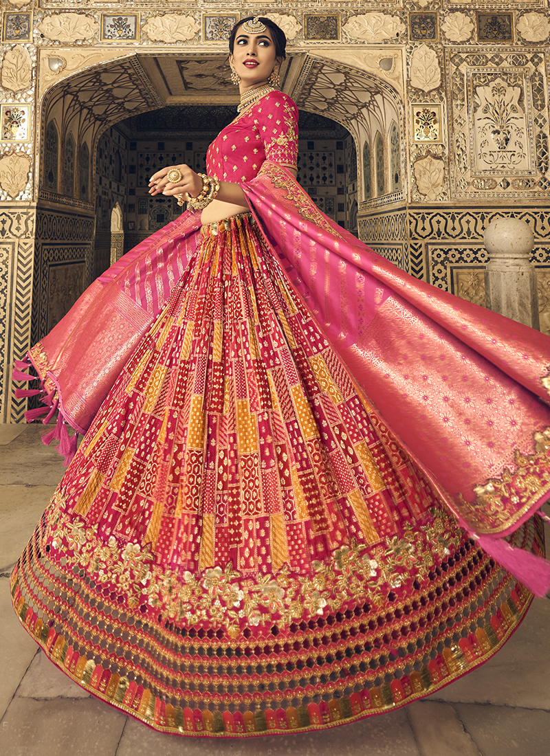 $193 - $258 - Banarasi Silk Lehenga Choli and Banarasi Silk Chaniya Choli  Online Shopping
