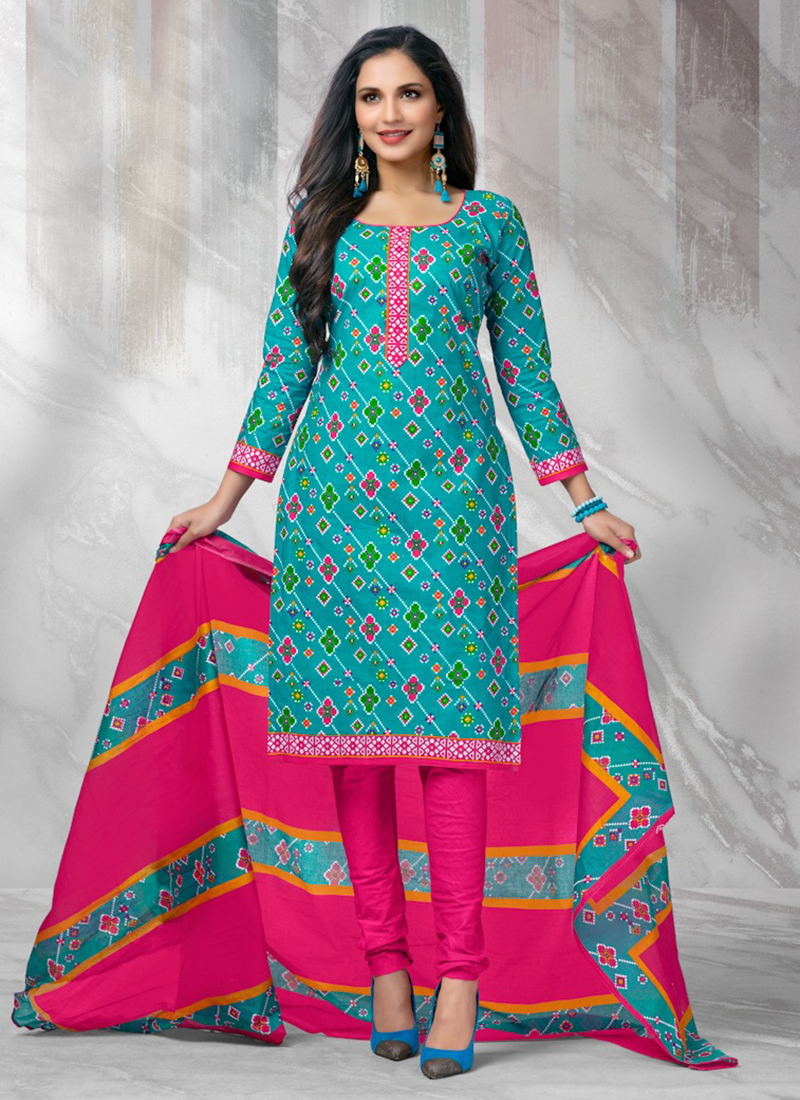 Daily wear cotton hot sale salwar suits