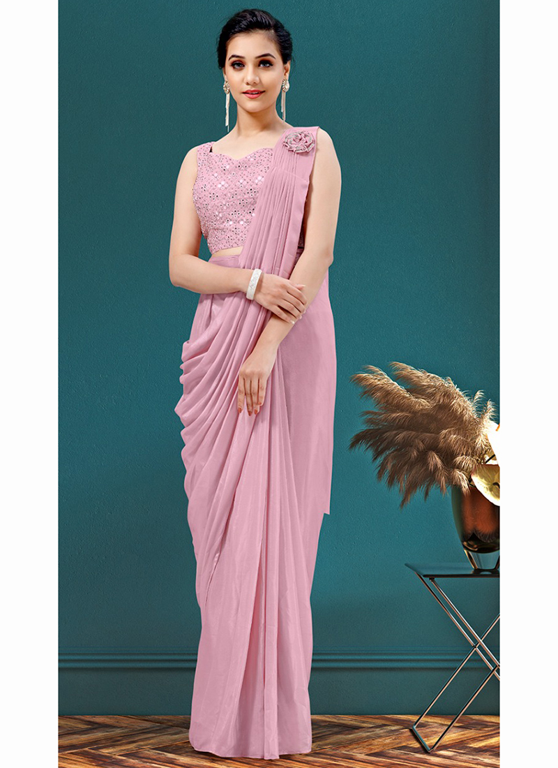Designer Georgette Party Wear Saree Collection For Girls