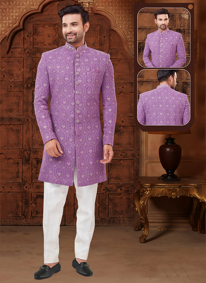 purple kurta pajama