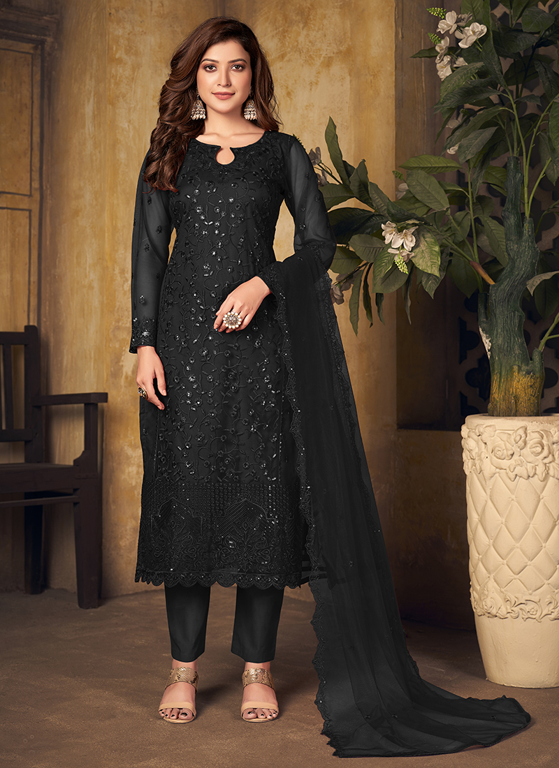 black salwar suit online