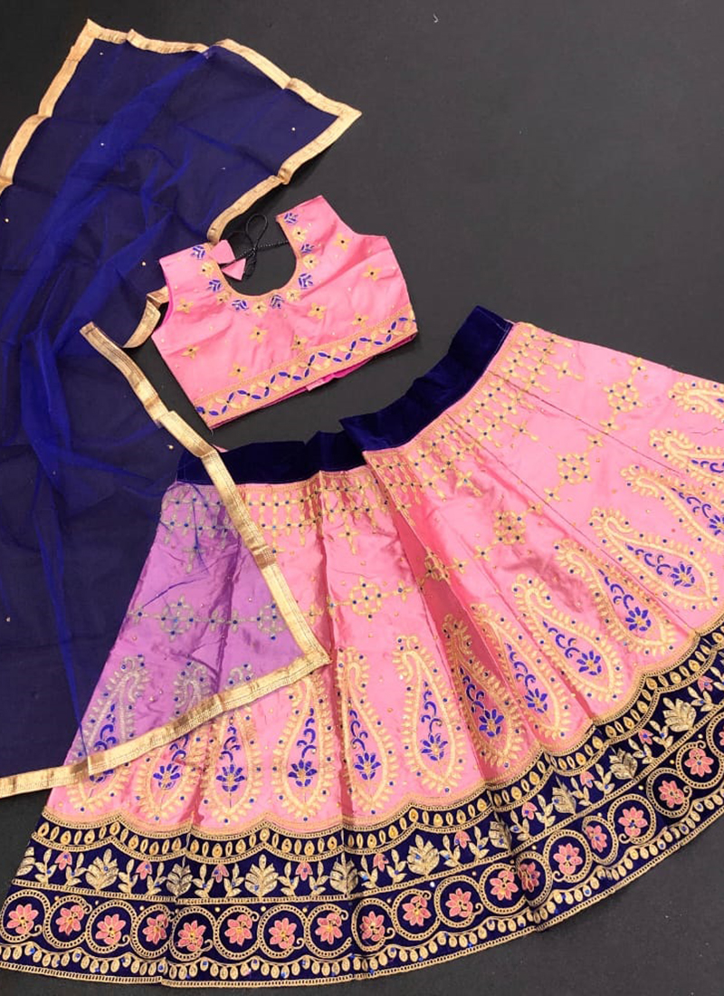 Party Wear Kids Traditional Lehenga Choli Girls at Rs 595/piece in New Delhi