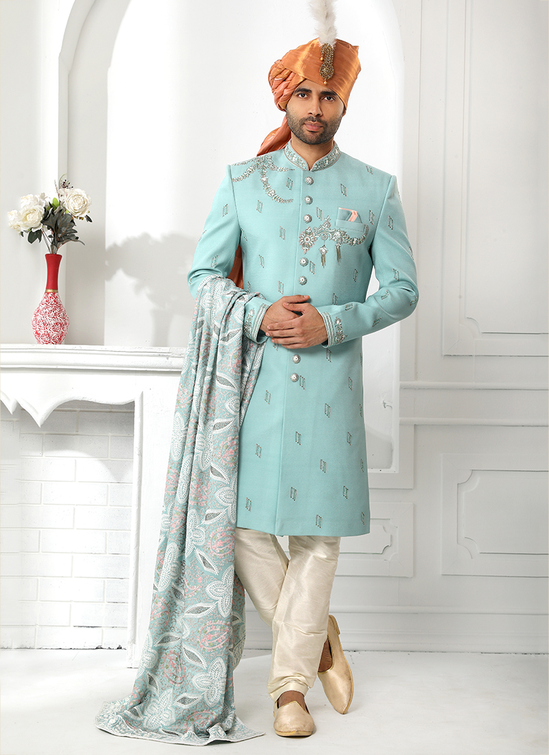 Buy The Latest Wedding Sherwani & Designer Sherwani for Groom Online |  Samyakk