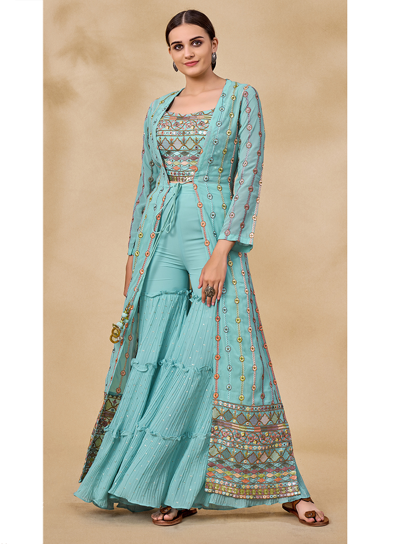 Lowest price | $121 - $302 - Silver Haldi Casual Heavy Imported Silk Strips  Print online shopping