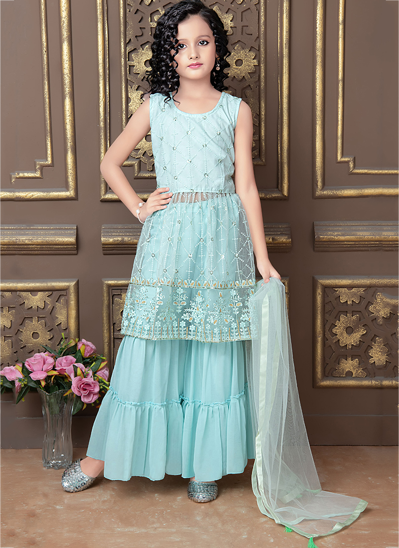 Sharara suit party deals wear online