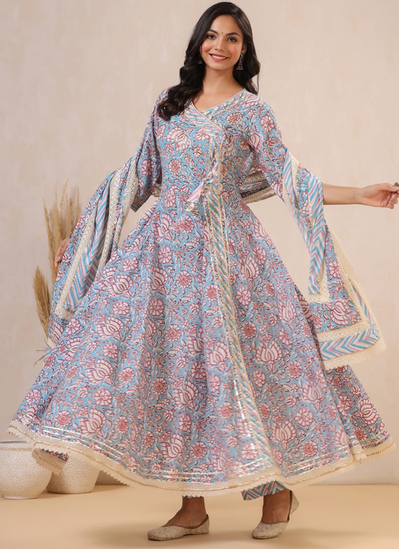 Diwali Special Exclusive Designer Classic Printed Readymade Anarkali