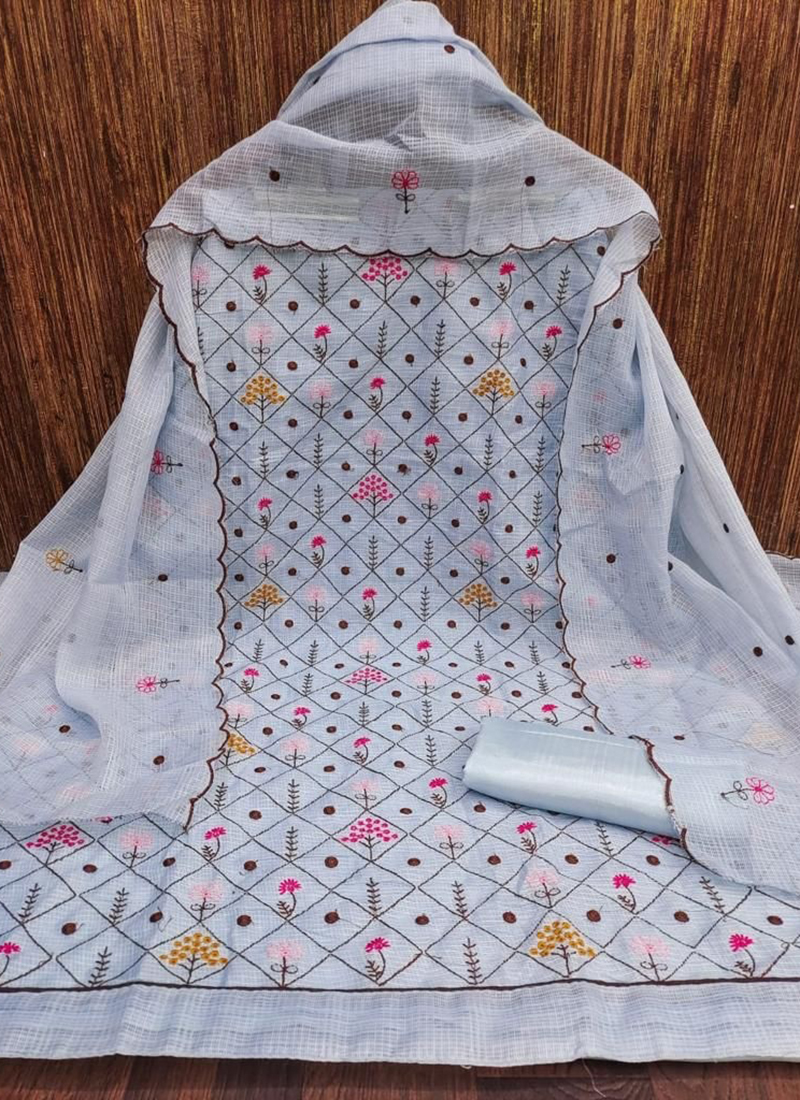 SBS95 Kota Chex Wholesale Dress Materials 4 Pieces Catalog Catalog