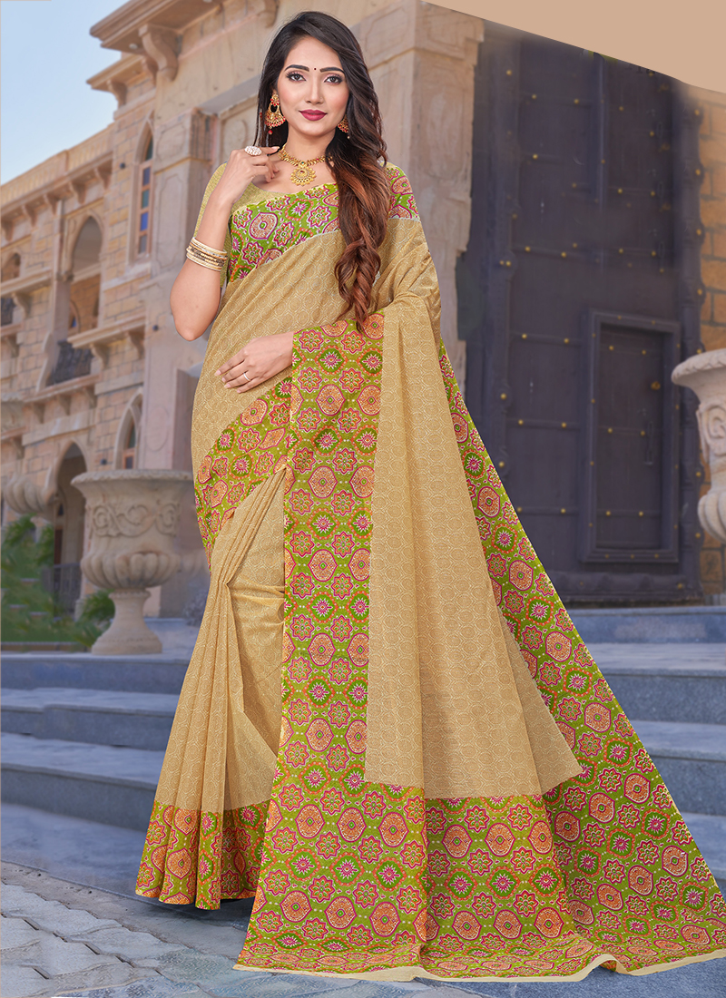 Latest Cotton Saree 