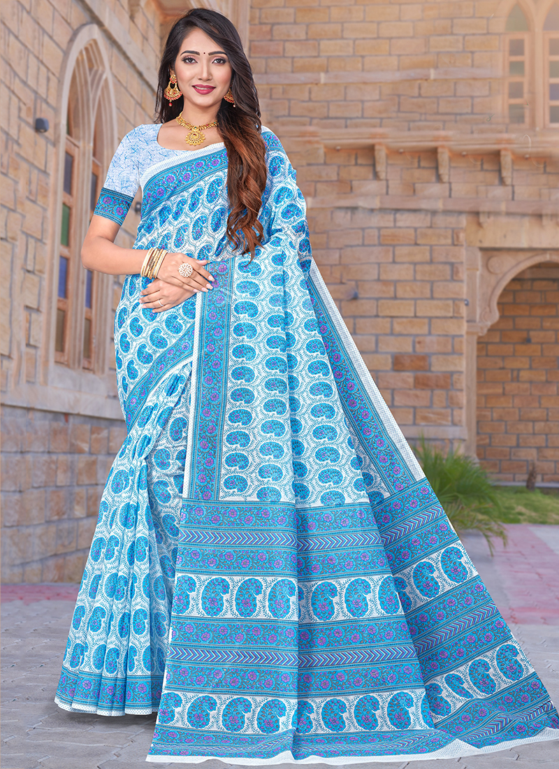 Buy Daily Wear Cotton Saree For Women Online In India At Discounted Prices