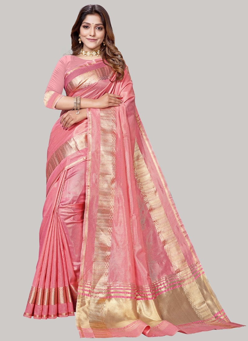 Beautiful Jaal Design Art Jute Silk Saree. | Jolly Silks - The Destination  Of Silks | Online shopping site - Jolly Silks